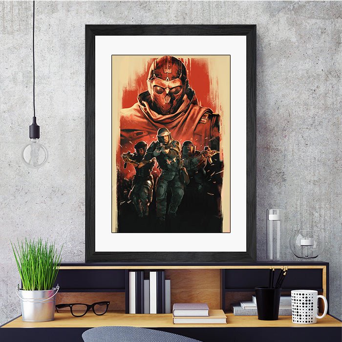 In the Deimos' eyes - Six Siege art - Fine Art Print