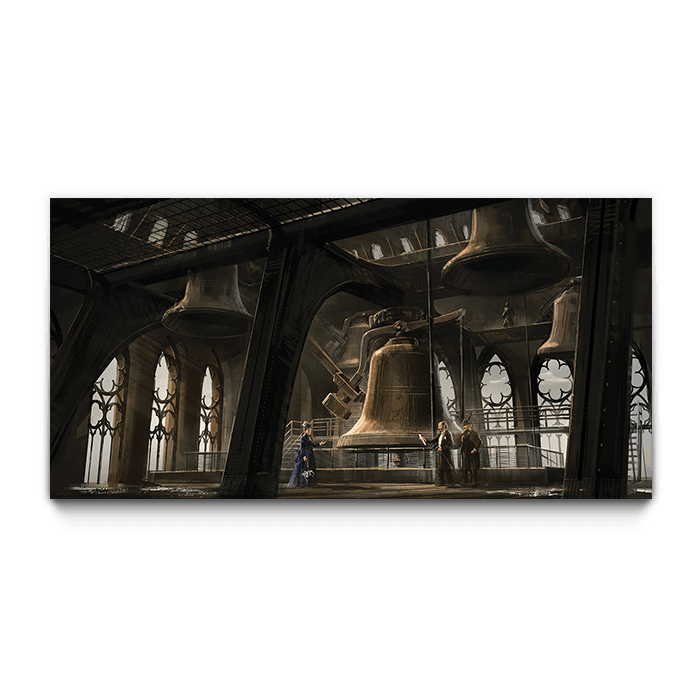 Inside Big Ben - Assassin's Creed art - Fine Art Print