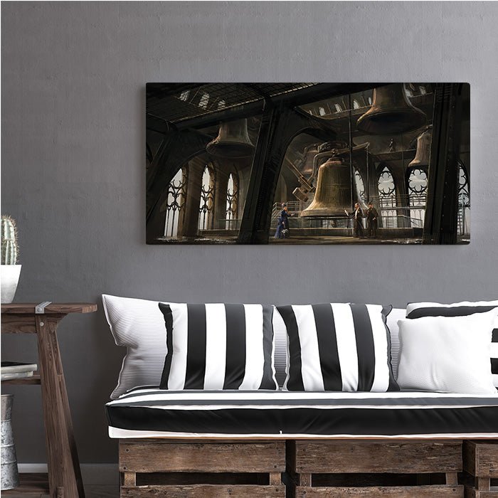 Inside Big Ben - Assassin's Creed art - Fine Art Print