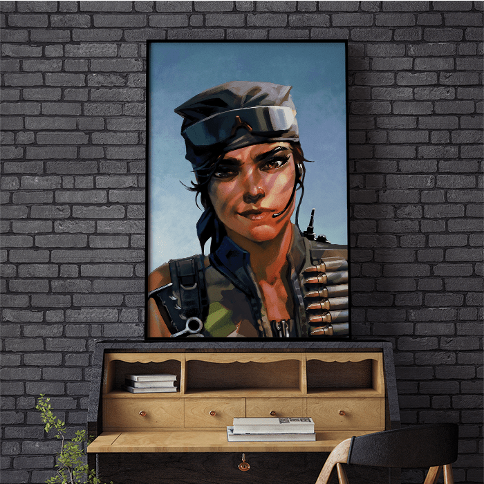 Kali - Portrait - Six Siege art - Fine Art Print