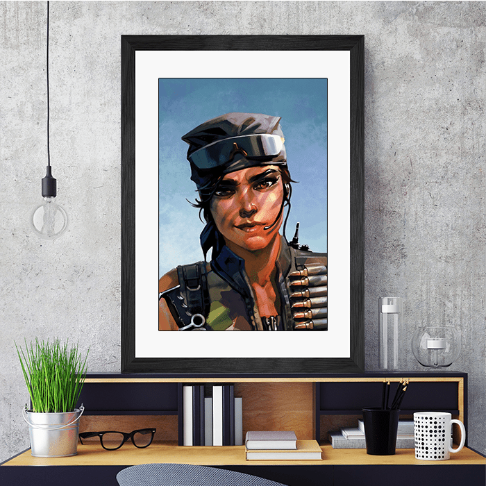 Kali - Portrait - Six Siege art - Fine Art Print