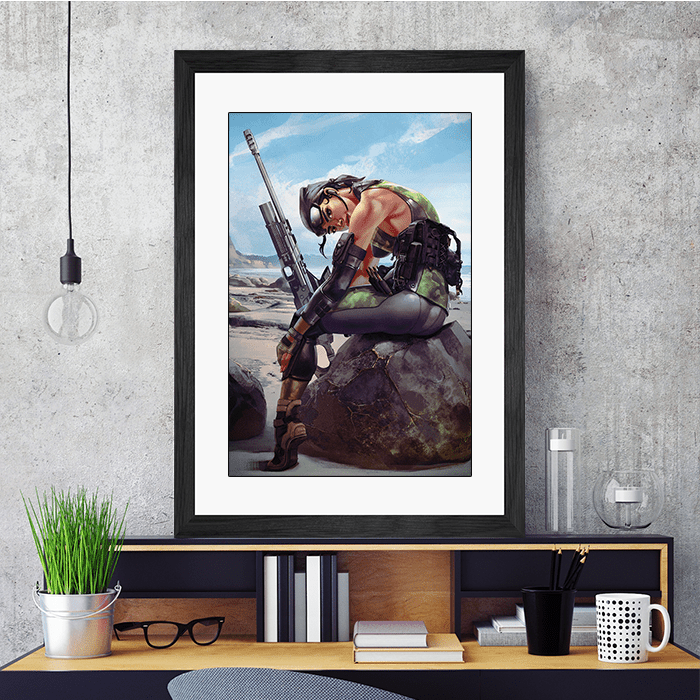 Kali - Special Operation - Six Siege art - Fine Art Print