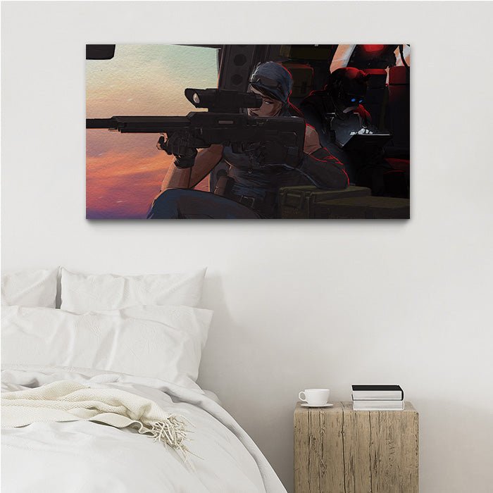 Kali - Viewfinder - Six Siege art - Fine Art Print