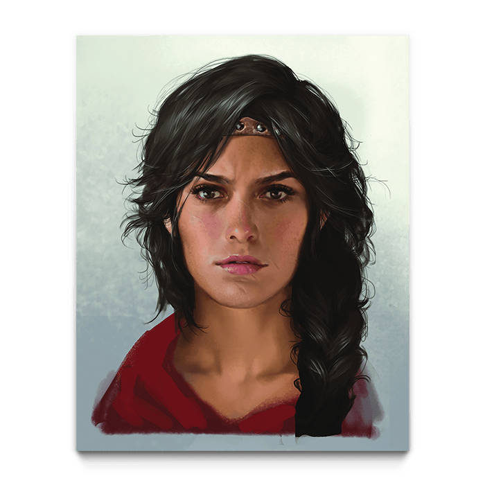 Kassandra of Sparta - Assassin's Creed art - Fine Art Print