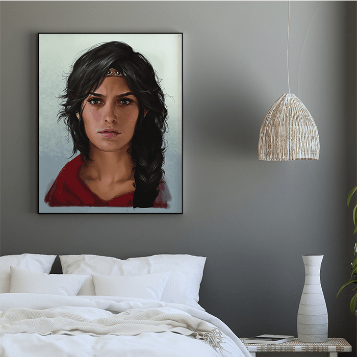 Kassandra of Sparta - Assassin's Creed art - Fine Art Print