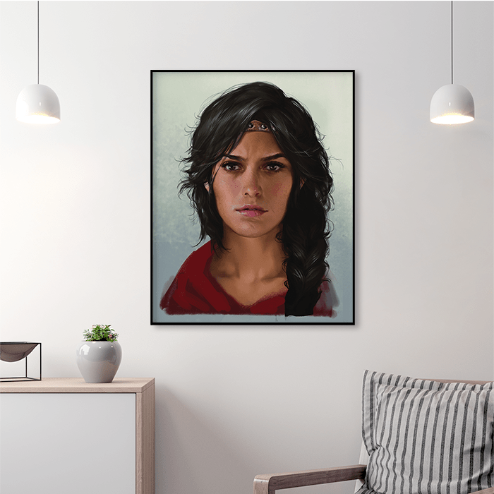 Kassandra of Sparta - Assassin's Creed art - Fine Art Print