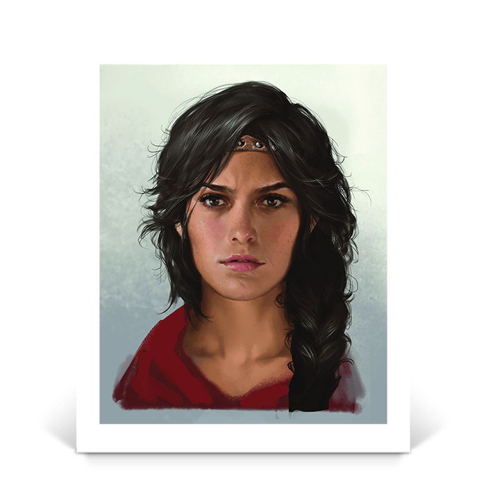 Kassandra of Sparta - Assassin's Creed art - Fine Art Print