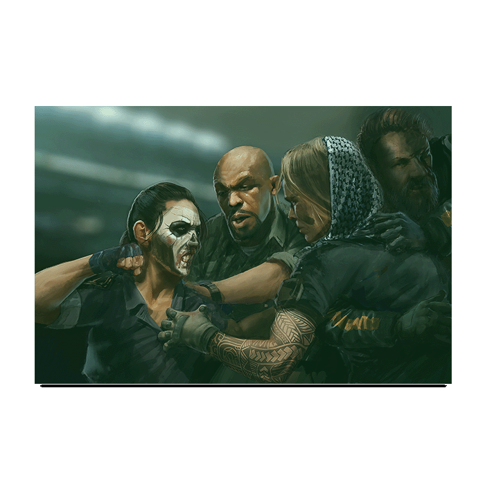 Keep calm, Caveira - Six Siege art - Fine Art Print