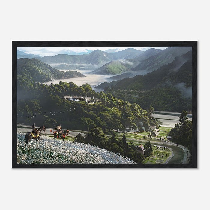 Kumano Hongu - Assassin's Creed art - Framed Print