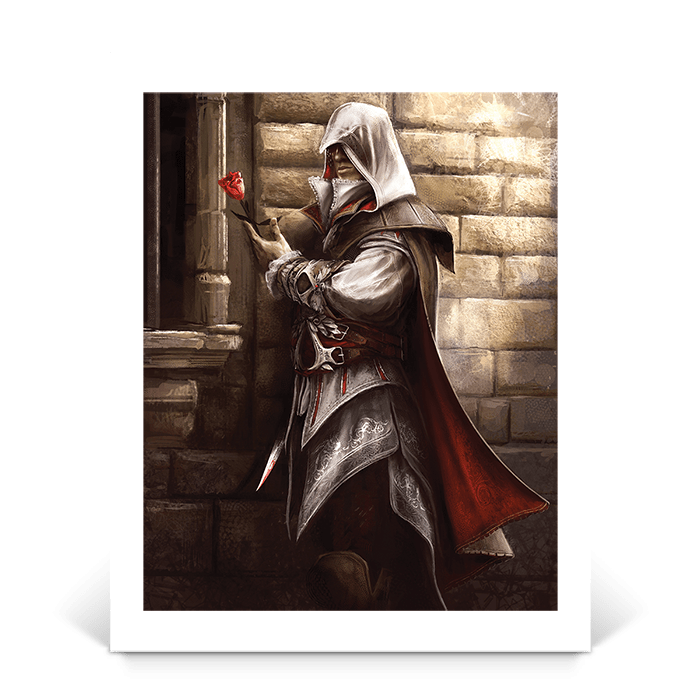 La Vie en Rose - Assassin's Creed art - Fine Art Print