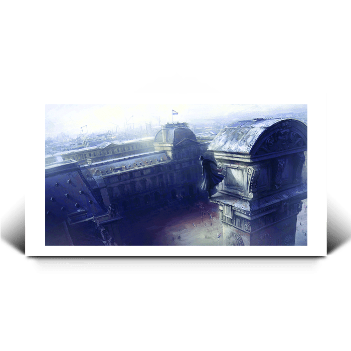 Le Louvre - Assassin's Creed art - Fine Art Print