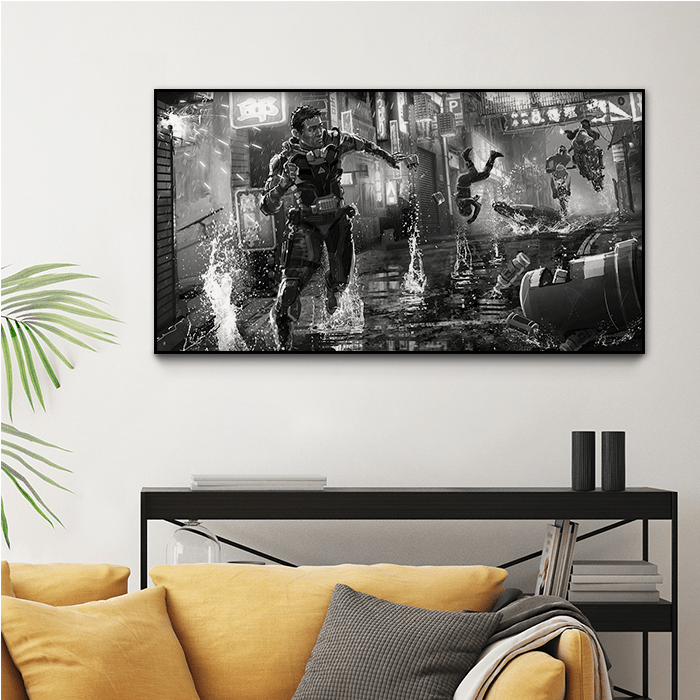 Lesion - Hong Kong streets - Six Siege art - Fine Art Print