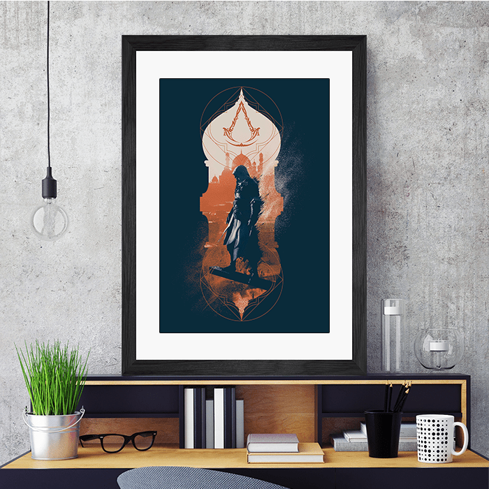 Looking from Above - Assassin's Creed art - Fine Art Print