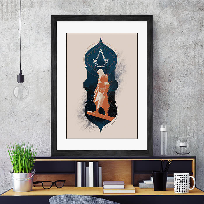 Looking from Above – Light Version - Assassin's Creed art - Fine Art Print