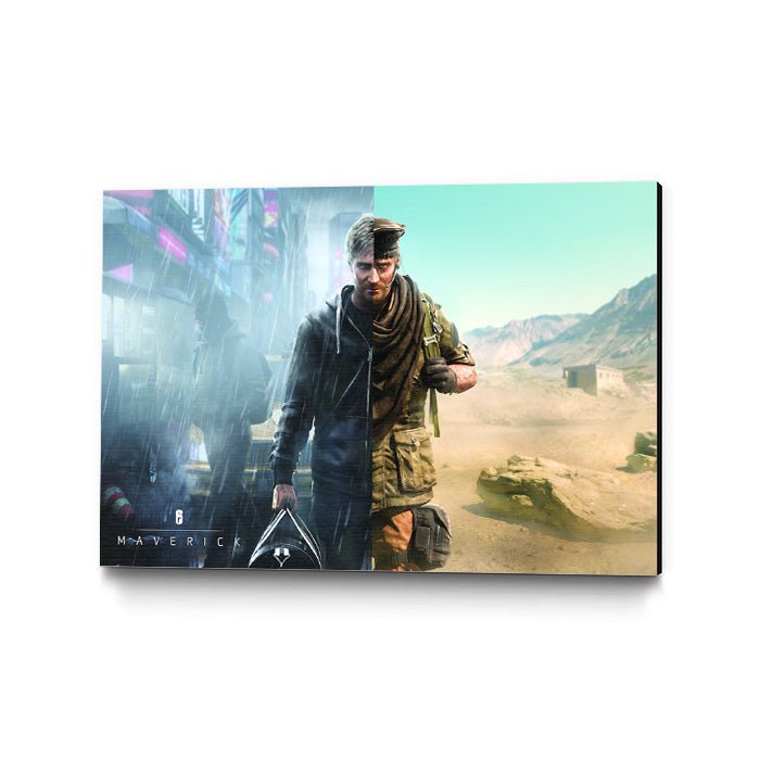 Maverick - From Boston to Kabul - Six Siege art - Framed Print