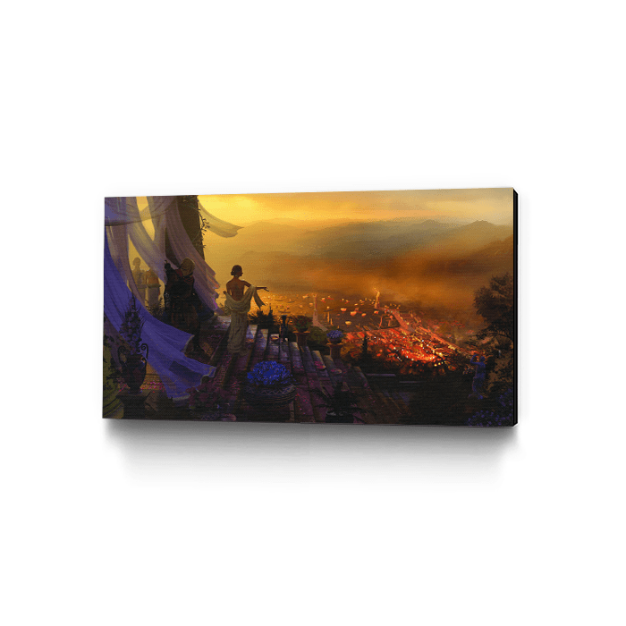 Meet the High Priestress Diona - Ubisoft art - Museum Canvas