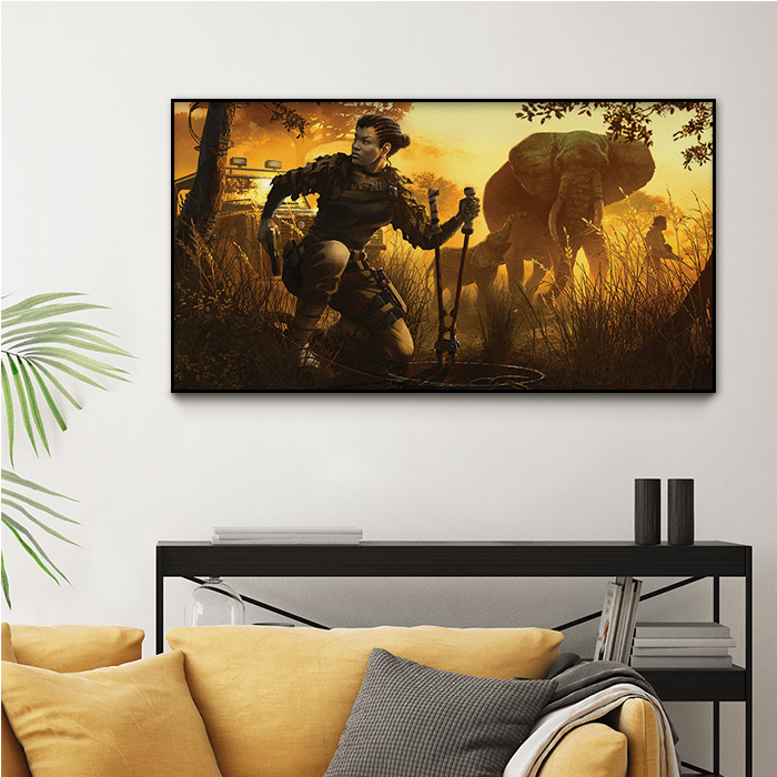 Melusi - Fighting poaching - Six Siege art - Fine Art Print