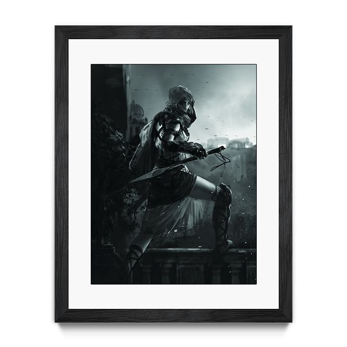 Mercenary at Dusk - Assassin's Creed art - Fine Art Print