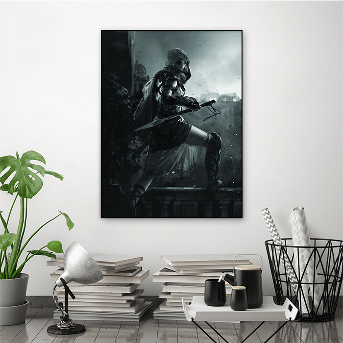 Mercenary at Dusk - Assassin's Creed art - Fine Art Print