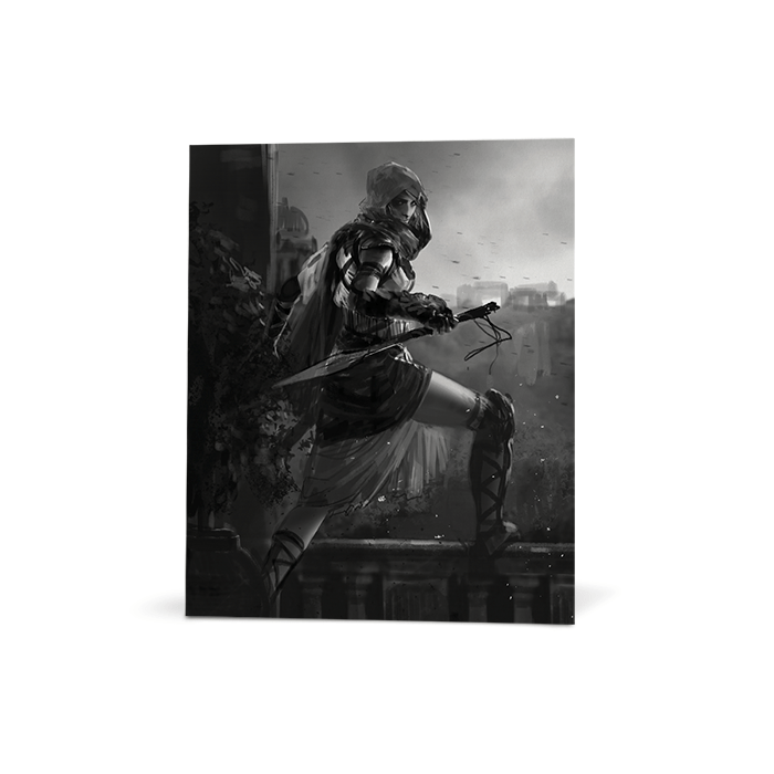 Mercenary at Dusk - Assassin's Creed art - Fine Art Print