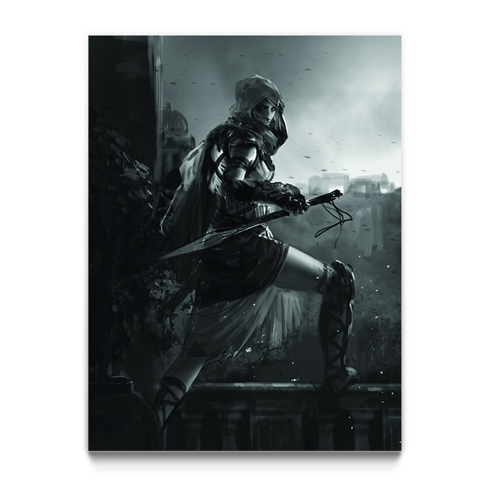 Mercenary at Dusk - Assassin's Creed art - Fine Art Print