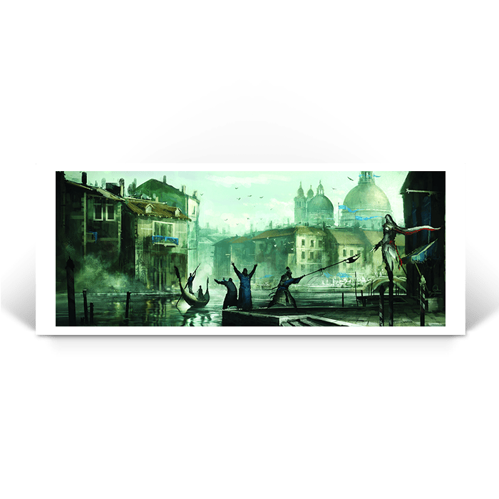 Morning in Venice - Assassin's Creed art - Fine Art Print