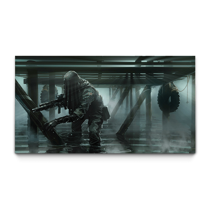 Mysterious Nøkk - Six Siege art - Fine Art Print