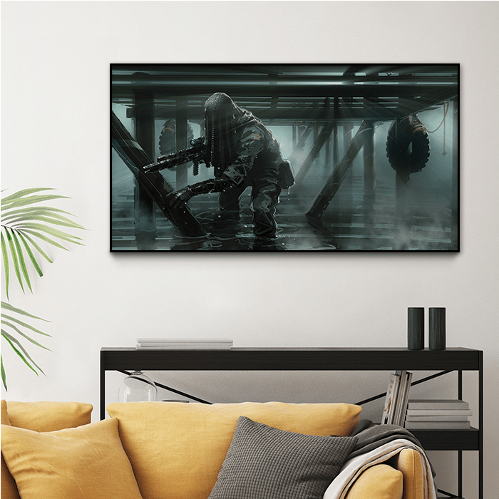 Mysterious Nøkk - Six Siege art - Fine Art Print