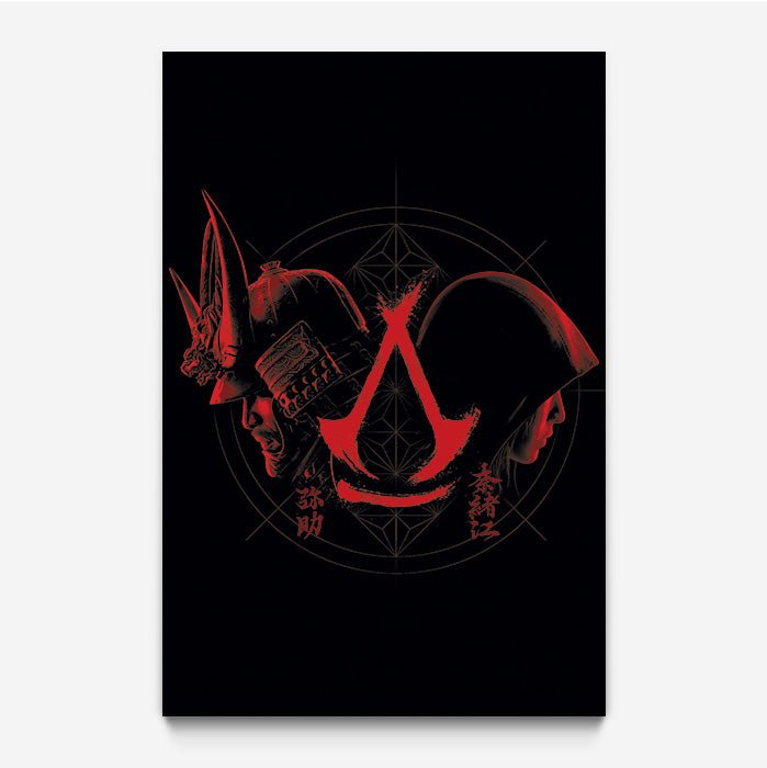 Naoe and Yasuke - Assassin's Creed art - Fine Art Print