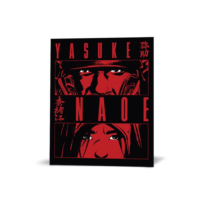 Naoe and Yasuke look – Red version - Assassin's Creed art - Fine Art Print