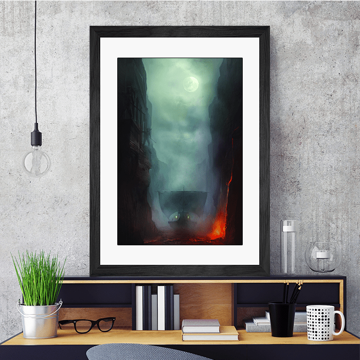 Narrow Entrance - Assassin's Creed art - Fine Art Print