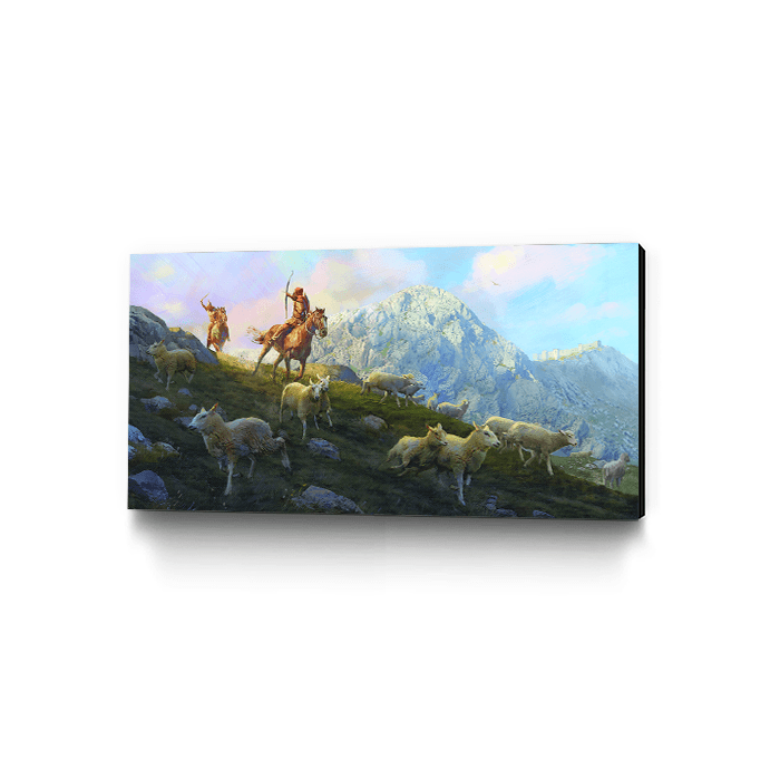 Near Mount Giona - Assassin's Creed art - Museum Canvas