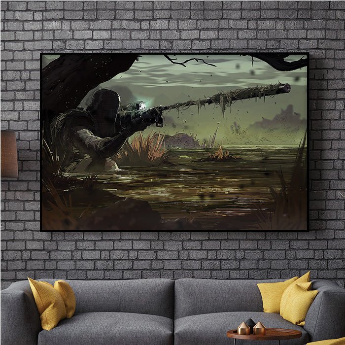 Nokk - swamp - Six Siege art - Fine Art Print