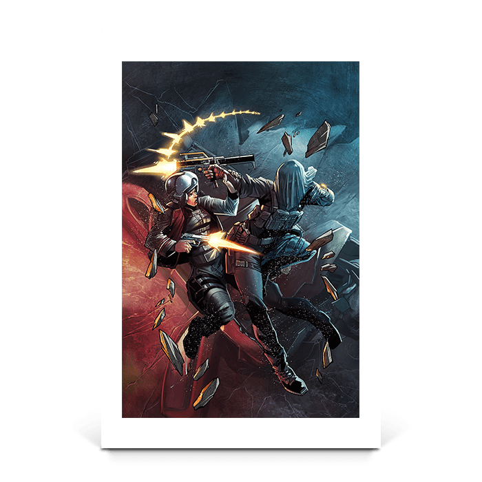 Nokk vs Thunderbird - North Star - Six Siege art - Fine Art Print