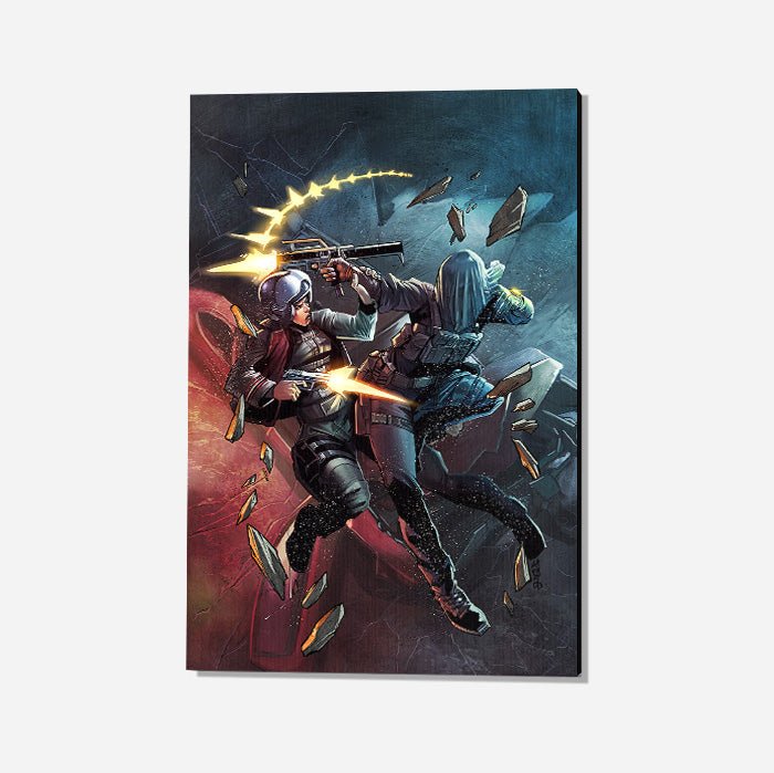 Nokk vs Thunderbird - North Star - Six Siege art - Fine Art Print