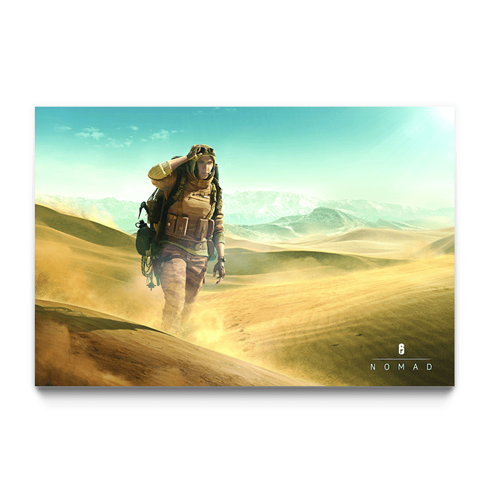 Nomad - Across the desert - Six Siege art - Fine Art Print