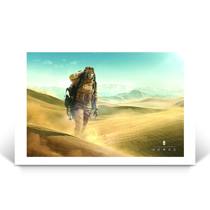 Nomad - Across the desert - Six Siege art - Fine Art Print