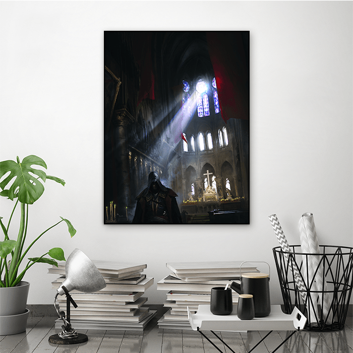 Notre Dame Altar - Assassin's Creed art - Fine Art Print