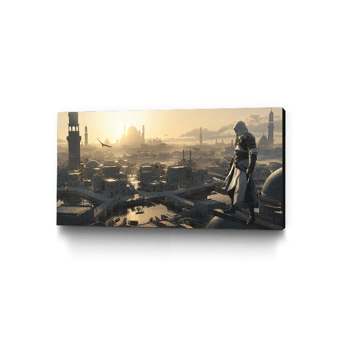 On Baghdad rooftops - Assassin's Creed art - Museum Canvas