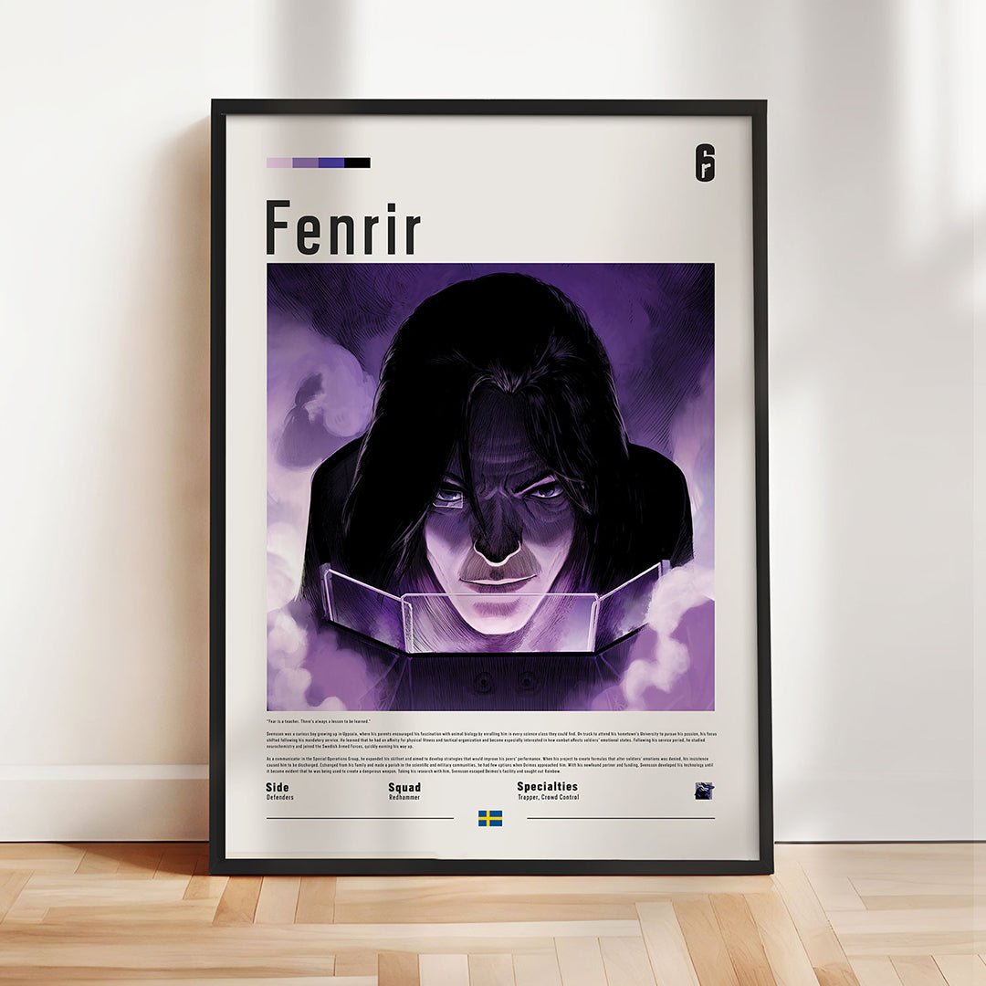 Operator Fenrir Fine Art Poster | Six Siege - Six Siege art - Fine Art Print