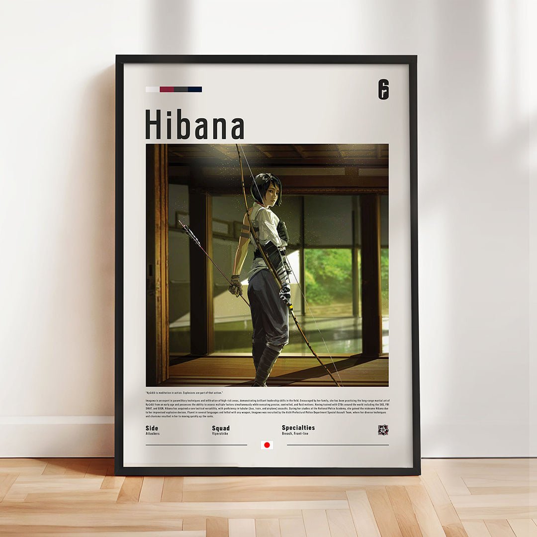 Operator Hibana Fine Art Poster | Six Siege - Six Siege art - Fine Art Print