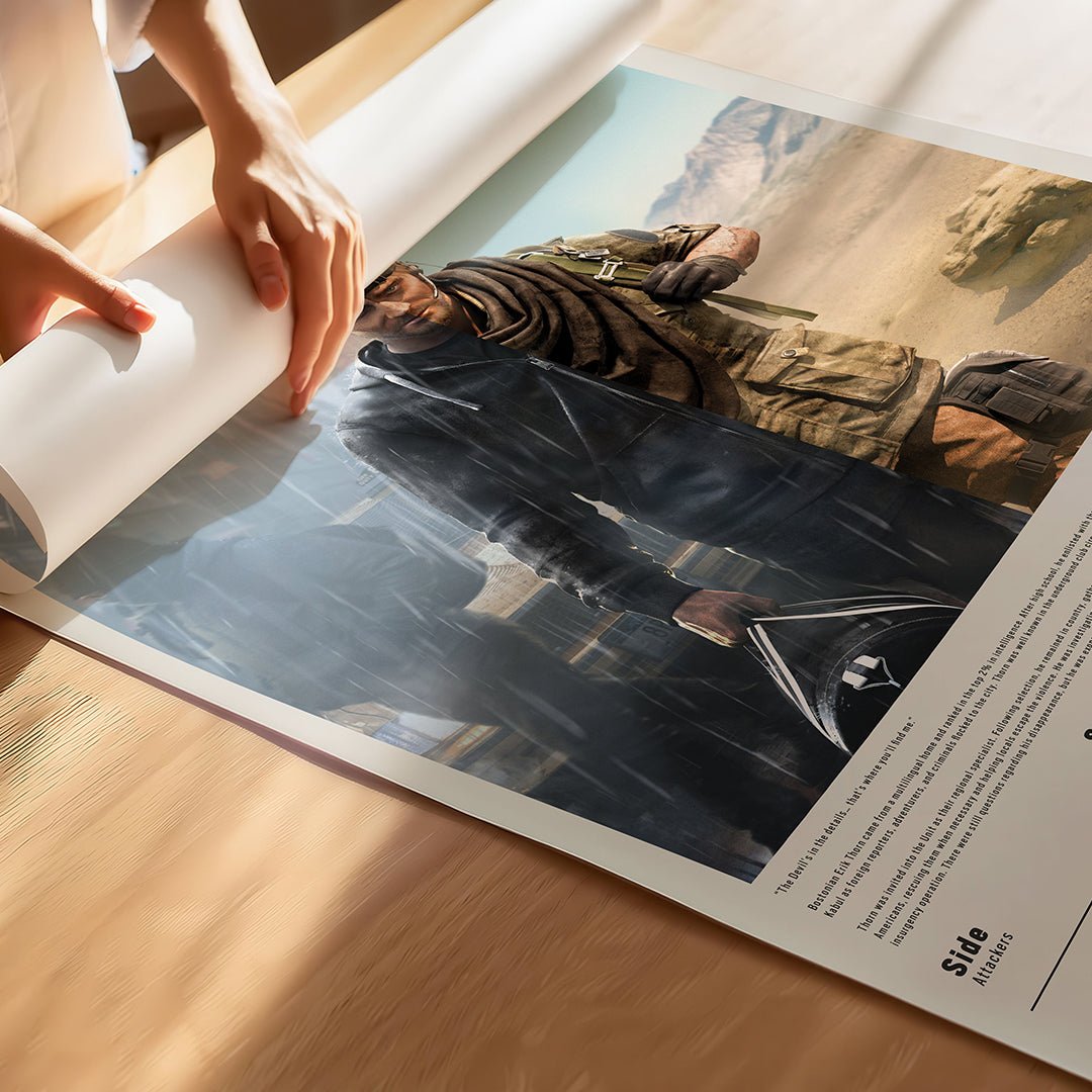 Operator Maverick Fine Art Poster | Six Siege - Six Siege art - Fine Art Print