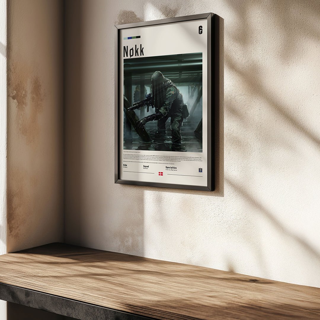 Operator Nokk Fine Art Poster | Six Siege - Six Siege art - Fine Art Print