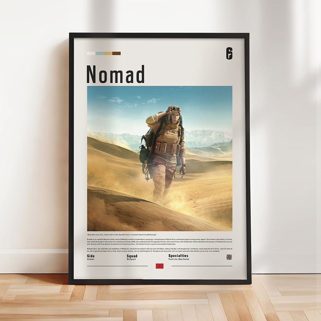 Operator Nomad Fine Art Poster | Six Siege - Six Siege art - Fine Art Print