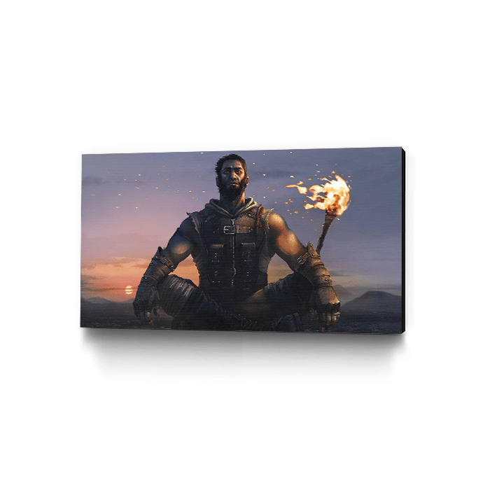 Oryx - The warrior - Six Siege art - Museum Canvas