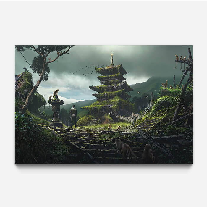 Pagoda - Assassin's Creed art - Fine Art Print