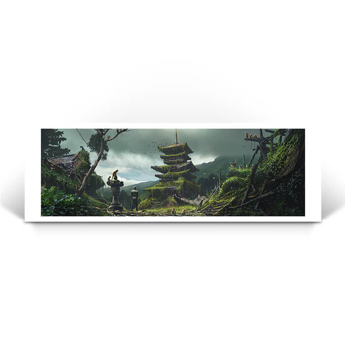 Pagoda - Assassin's Creed art - Fine Art Print