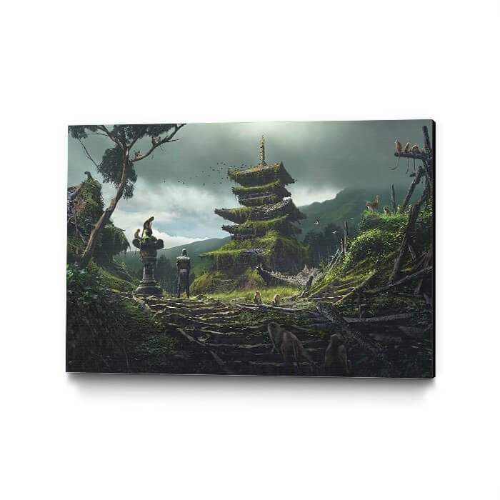 Pagoda - Assassin's Creed art - Museum Canvas
