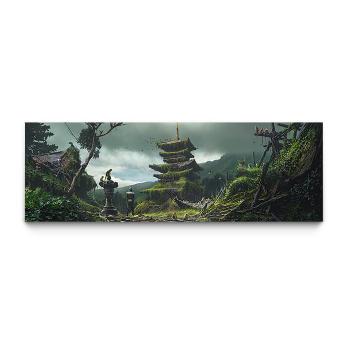 Pagoda - Assassin's Creed art - Fine Art Print