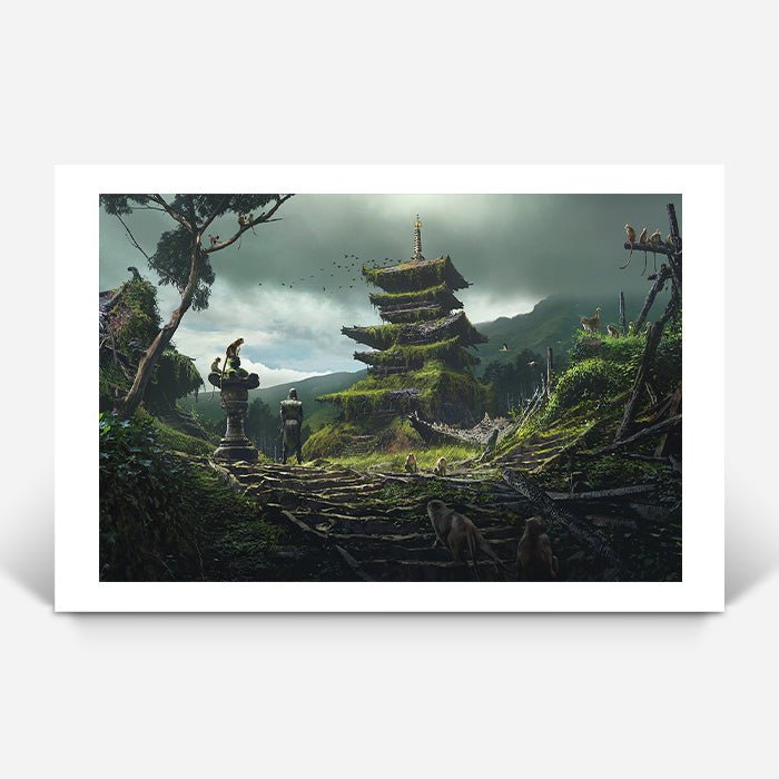 Pagoda - Assassin's Creed art - Fine Art Print